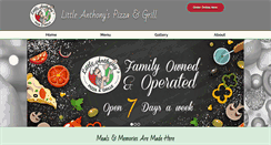 Desktop Screenshot of littleanthonyspizza-grille.com